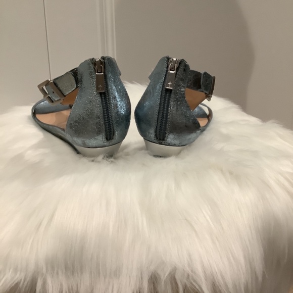 Kenneth Cole Size 9 Blue Metallic - Picture 3 of 5